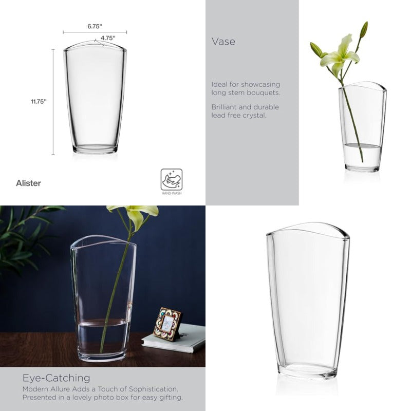 omcriAlister Crystal Flower Vase .75 inch